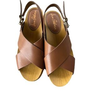 Sam Edelman Bentlee Elevated Platform Studded Ankle Sandal Size 7